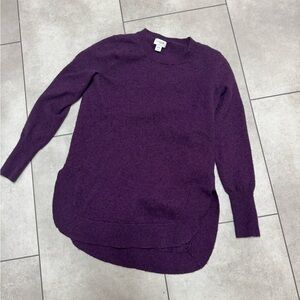 J.Crew wool blend tunic sweater XXS